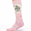 Load image into Gallery viewer, Fringe Bucking Dusty Pink Performance Socks