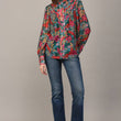 Load image into Gallery viewer, Fall Floral Blouse