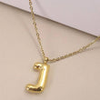 Load image into Gallery viewer, F 18K STAINLESS STEEL TARNISH FREE  INITIAL NECKLACE | 80N650: F