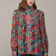 Load image into Gallery viewer, Fall Floral Blouse