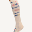 Load image into Gallery viewer, Birds of A Feather Cream Performance Socks