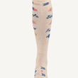Load image into Gallery viewer, Birds of A Feather Cream Performance Socks