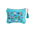 Load image into Gallery viewer, COWBOY HAT & BOOT WORLD POUCH 6x8