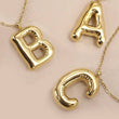 Load image into Gallery viewer, S 18K STAINLESS STEEL TARNISH FREE  INITIAL NECKLACE | 80N650: S