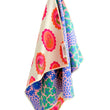 Load image into Gallery viewer, Marilyn: Reversible Hand Towel: Cream/Purple / 19x29 / Hand Towel