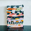 Load image into Gallery viewer, Black Licorice: Double-Sided Hand Towel: Black/White / 17x27 in / Hand Towel