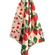 Load image into Gallery viewer, Berries & Cherries: Reversible Hand Towel: Cream / 19x29 / Hand Towel