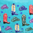 Load image into Gallery viewer, COWBOY HAT & BOOT WORLD POUCH 6x8