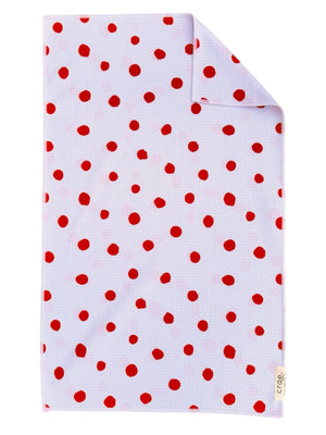 Hokey Pokey: Double-Sided Hand Towel: White / 17x27 in / Hand Towel