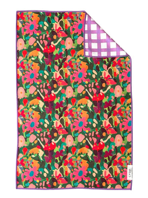 Violet: Reversible Hand Towel: Multi / 19x29 / Hand Towel