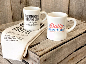 Dolly for President - Diner Mug