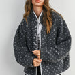 Load image into Gallery viewer, High Pile Fleece Puffer Jacket - BMJ7831: OLIVE / TAUPE / M
