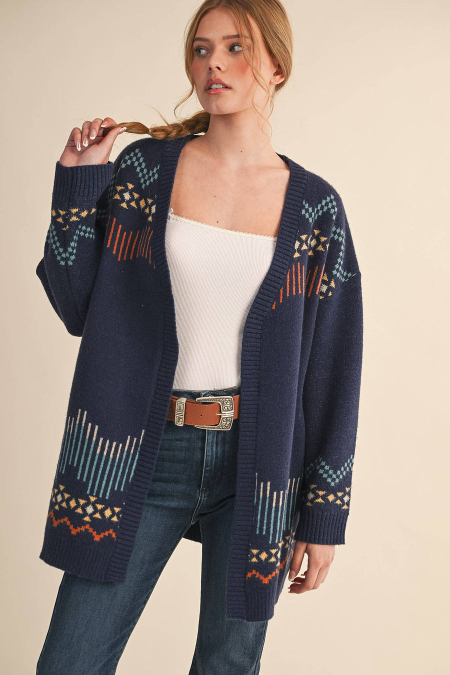 Frannie Cardigan - Navy