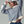Load image into Gallery viewer, Blue Floral Embroidered Striped Knit Sweater

