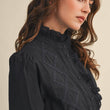 Load image into Gallery viewer, Ruffled Lace Blouse
