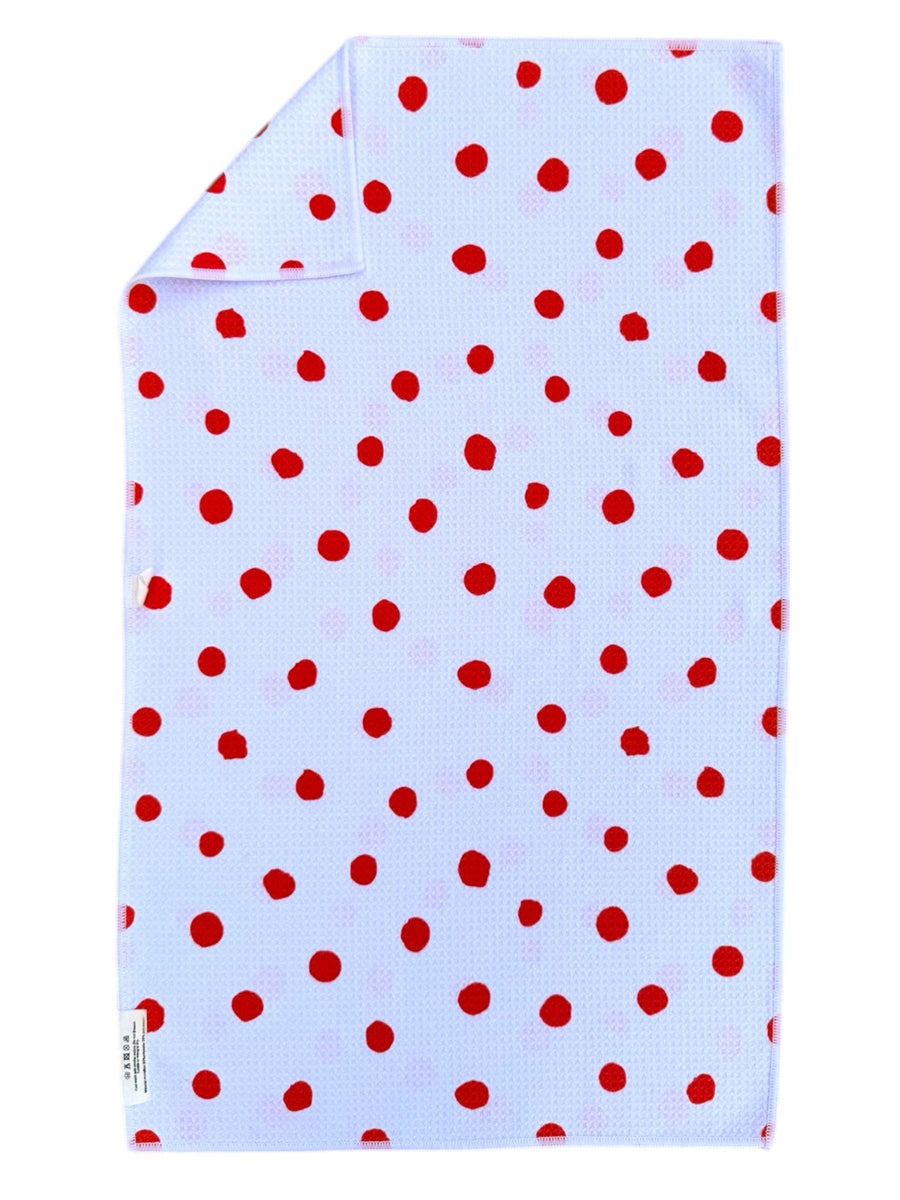 Hokey Pokey: Double-Sided Hand Towel: White / 17x27 in / Hand Towel