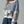 Load image into Gallery viewer, Blue Floral Embroidered Striped Knit Sweater

