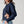 Load image into Gallery viewer, Western Horse Graphic Button Front Cropped Cardigan Sweater: NAVY
