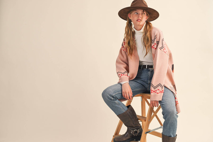 Frannie Cardigan - Navy