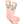 Load image into Gallery viewer, Make IT Happen Peach Performance Socks
