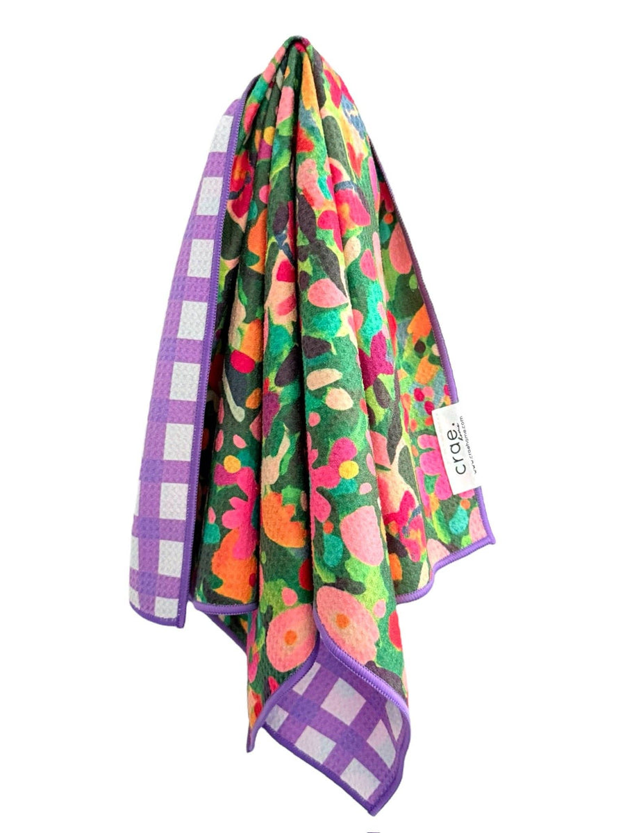Violet: Reversible Hand Towel: Multi / 19x29 / Hand Towel