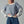 Load image into Gallery viewer, Blue Floral Embroidered Striped Knit Sweater
