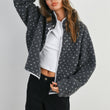 Load image into Gallery viewer, High Pile Fleece Puffer Jacket - BMJ7831: OLIVE / TAUPE / L
