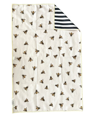 Milk and Honey: Reversible Hand Towel: Multi/Cream / Hand Towel