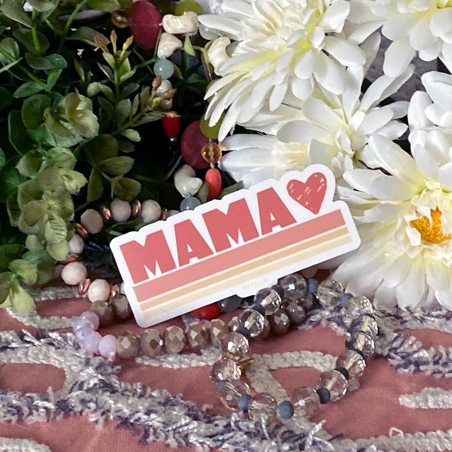 Mama Heart Sticker