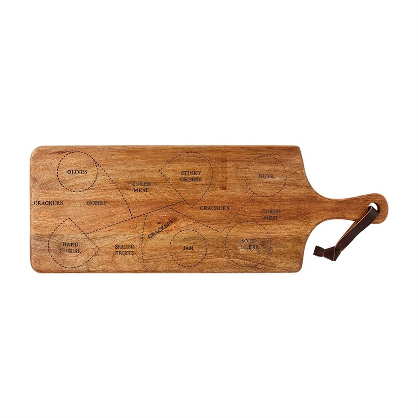 CHARCUTERIE SERVING BOARD with names