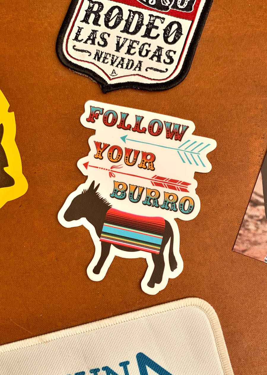 Follow Your Burro
sticker