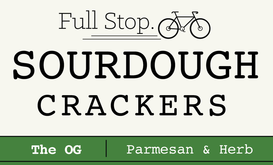 The OG - Parmesan & Herb Sourdough Crackers: Small